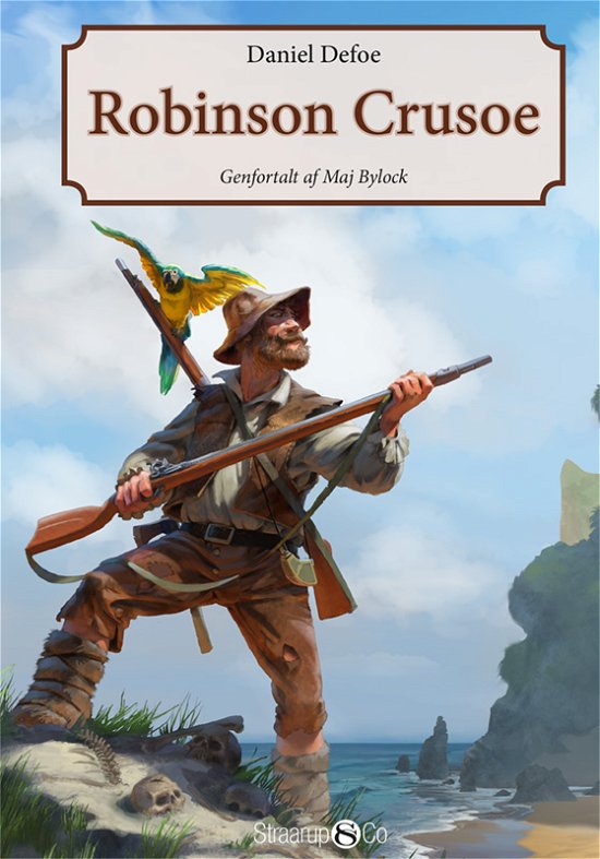 Cover for Daniel Defoe · Letlæste klassikere: Robinson Crusoe (Hardcover Book) [1er édition] (2020)
