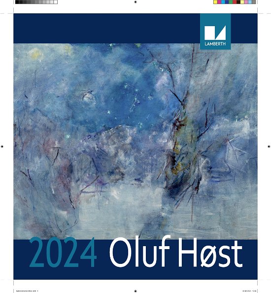 Oluf Høst · Oluf Høst kalender 2024 (Spiralbog) [1. udgave] (2023)