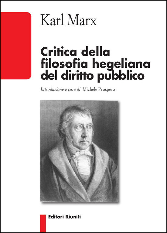 Cover for Karl Marx · Critica Della Filosofia Hegeliana Del Diritto Pubblico (Book)