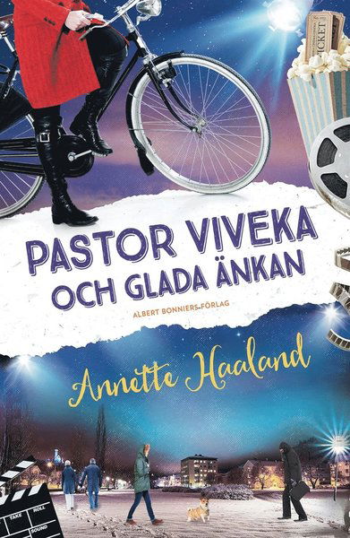 Pastor Viveka: Pastor Viveka och Glada änkan - Annette Haaland - Książki - Albert Bonniers Förlag - 9789100169985 - 25 stycznia 2018