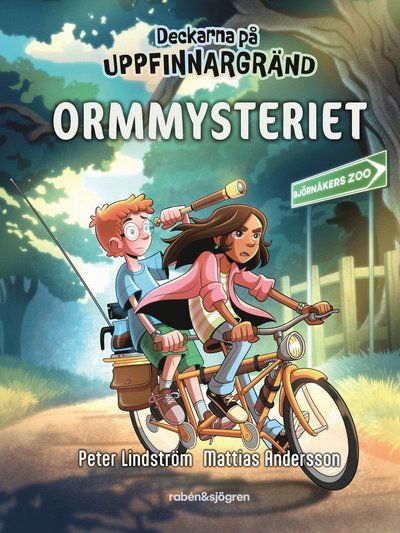 Cover for Peter Lindström · Ormmysteriet (Inbunden Bok) (2023)