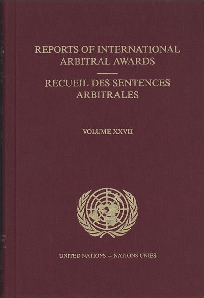 Cover for United Nations · Reports of International Arbitral Awards (Hardcover Book) (2008)