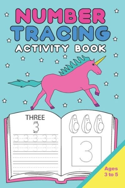 Cover for Digital Dingo · Number Tracing Activity Book (Paperback Book) (2020)