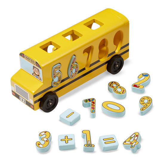 Leerbus Met Cijfers 19-delig - Melissa And Doug - Andere -  - 0000772193986 - 