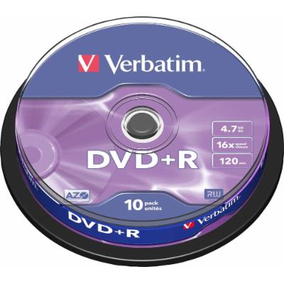 Cover for Verbatim · Verbatim Dvd+R 4,7gb 16x 10er (MERCH) (2017)