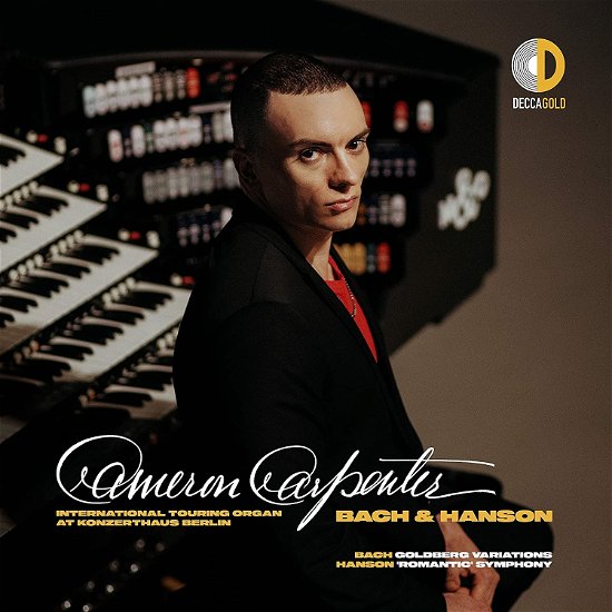 Cover for Cameron Carpenter · Bach &amp; Hanson (CD) (2022)