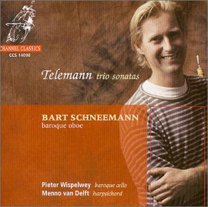 Trio Sonatas - G.P. Telemann - Musik - CHANNEL CLASSICS - 0723385140986 - 2000