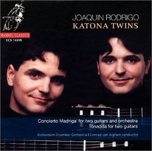 Concierto Madrigal: Guitar Works - Rodrigo / Katona,peter / Katona,zoltan - Music - CHANNEL CLASSICS - 0723385166986 - October 9, 2001