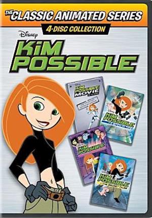 Cover for Kim Possible 4-movie Collection (DVD) (2019)