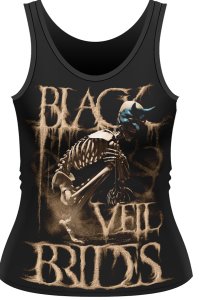 Dustmask Girlie Tank Vest / Black - Black Veil Brides =t-shir - Merchandise - PHDM - 0803341385986 - 11. februar 2013
