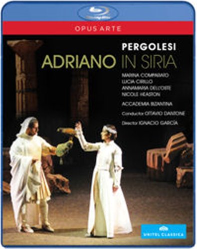 Cover for G.B. Pergolesi · Adriano in Siria (Blu-Ray) (2011)