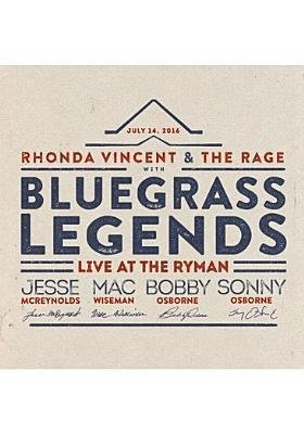 Cover for Rhonda Vincent · Rhonda Vincent-live at the Ryman (DVD) (2018)
