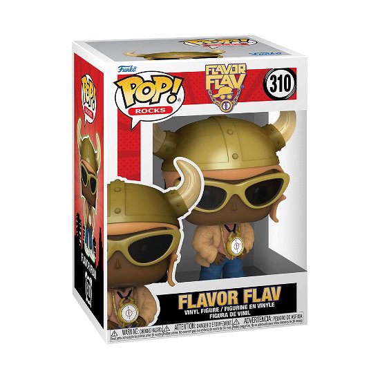 Flavor Flav - Funko Pop! Rocks: - Produtos - Funko - 0889698656986 - 22 de fevereiro de 2023