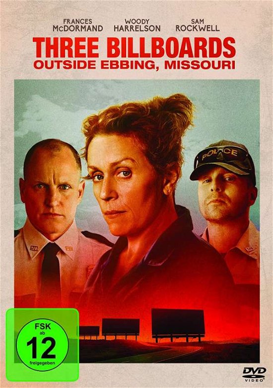 Cover for Three Billboards Outside Ebbing,missouri (DVD) (2018)