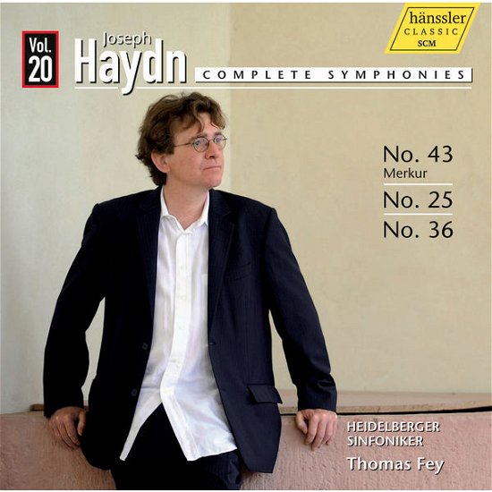 Cover for Haydn / Heidelberger Sinfoniker / Fey · Complete Symphonies 20 Nos 43 25 36 (CD) (2013)