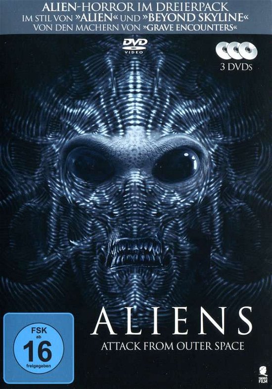 Cover for Colin Minihan,christian Sesma,john Klappstein · Aliens - Attack from Outer Space  [3 DVDs] (DVD) (2018)