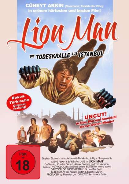 Cover for Cãneyt Arkin · Lion Man - Die Todeskralle Aus Istanbul (DVD)