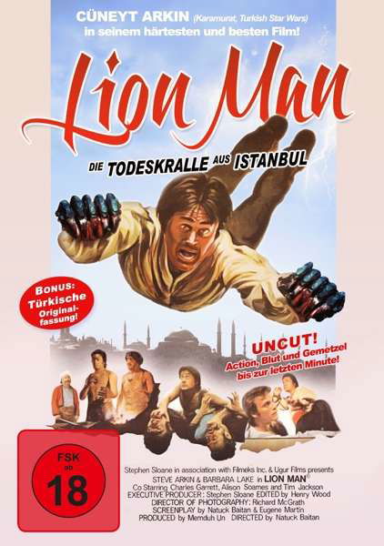 Cover for Cneyt Arkin · Lion Man - Die Todeskralle Aus Istanbul (DVD)