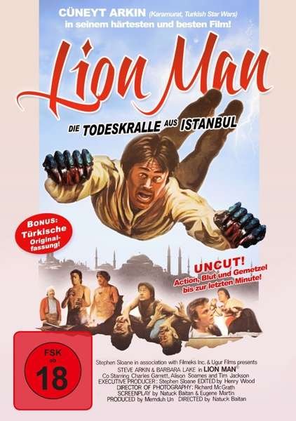Cover for CÜneyt Arkin · Lion Man - Die Todeskralle Aus Istanbul (DVD)