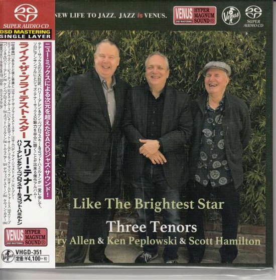 Like the Brightest Star - Three Tenors - Musiikki - VENUS RECORDS INC. - 4580051150986 - keskiviikko 20. marraskuuta 2019