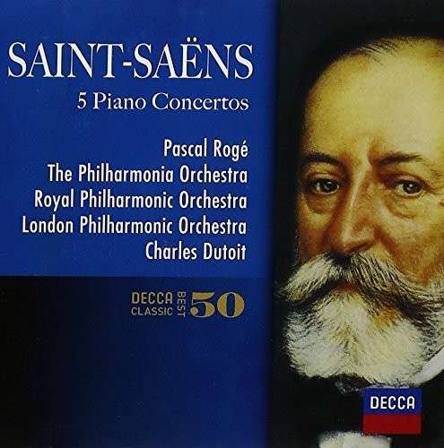 Cover for Pascal Roge · Saint-saens: Piano Concertos (CD) [Japan Import edition] (2014)
