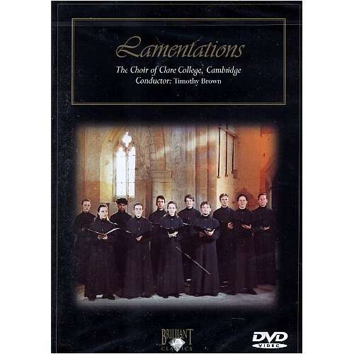 Lamentations - the choir of clare college - Clare College - Movies - DCN - 5028421920986 - October 4, 2024