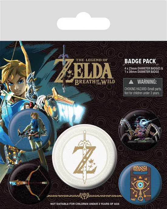 Cover for Pyramid · Zelda Breath of the Wild  Badge pack (MERCH) (2019)