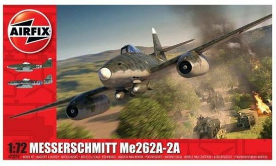 Cover for Airfix · 1/72 Messerschmitt Me262a-2a (Leketøy)