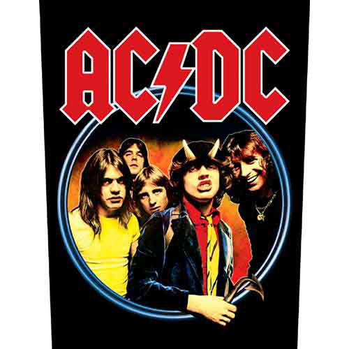 Cover for AC/DC · Highway to Hell (Backpatch) (Patch) [Black edition] (2019)