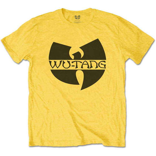 Wu-Tang Clan · Wu-Tang Clan Kids T-Shirt: Logo (5-6 Years) (T-shirt) [size 5-6yrs] [Yellow - Kids edition]