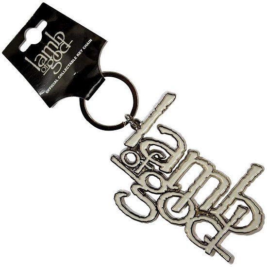 Lamb Of God  Keychain: Logo - Lamb Of God - Marchandise -  - 5056737237986 - 