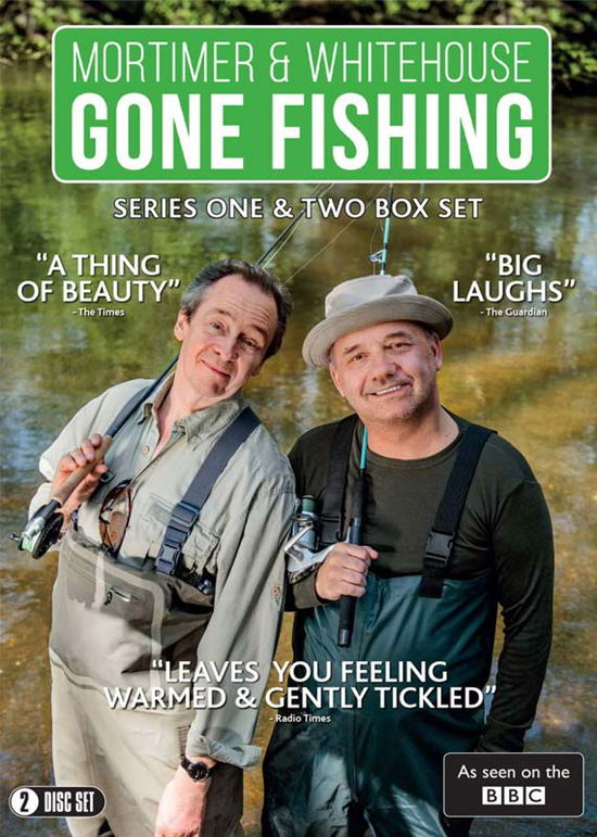 Cover for Mortimer  Whitehouse Fishing S12 · Mortimer &amp; Whitehouse: Gone Fishing Series 1&amp;2 (DVD) (2019)