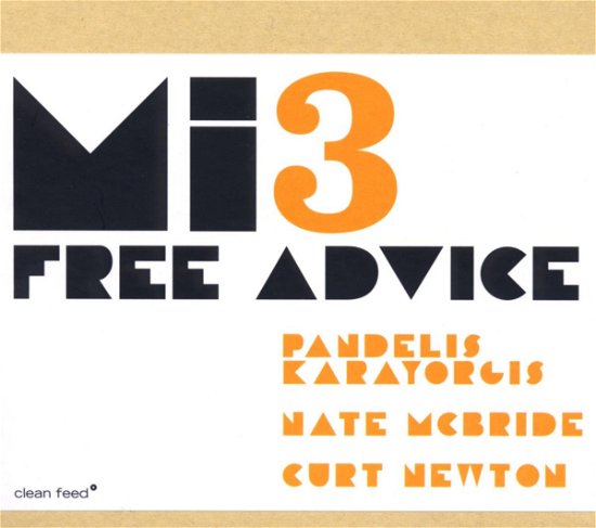 Cover for Mi 3 · Free Advice (CD) (2008)