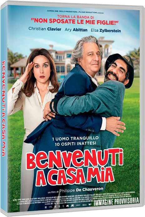 Cover for Christian Clavier,cyril Lecomte,elsa Zylberstein · Benvenuti a Casa Mia (DVD) (2018)