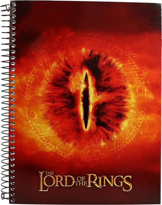 Cover for P.Derive · LORD OF THE RINGS - Sauron - A5 Spiral Notebook (MERCH) (2021)