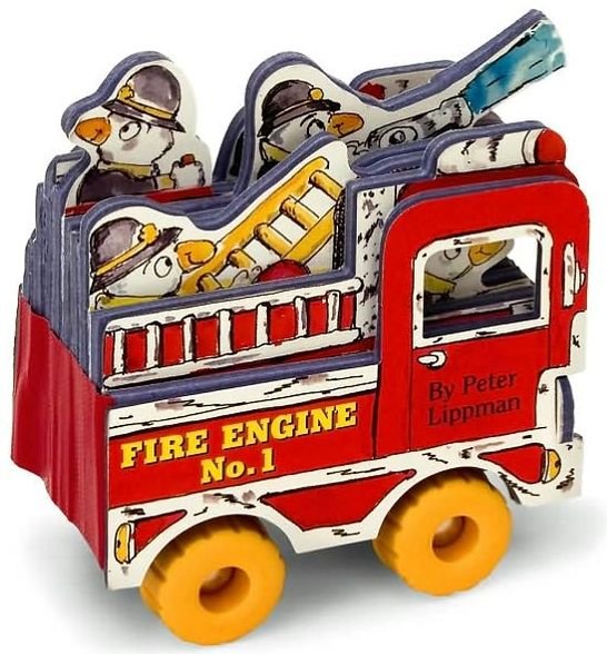 Cover for Peter Lippman · Mini Wheels: Mini Fire Engine (Board book) (2001)
