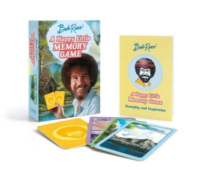 Cover for Running Press · Bob Ross: A Happy Little Memory Game (Bog) (2022)