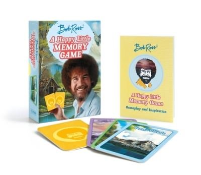 Cover for Running Press · Bob Ross: A Happy Little Memory Game (Bok) (2022)