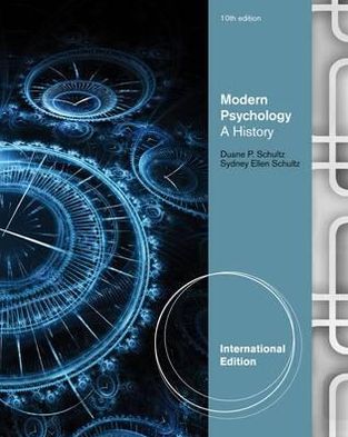 Cover for Duane Schultz · Modern Psychology: A History, International Edition (Paperback Book) (2011)