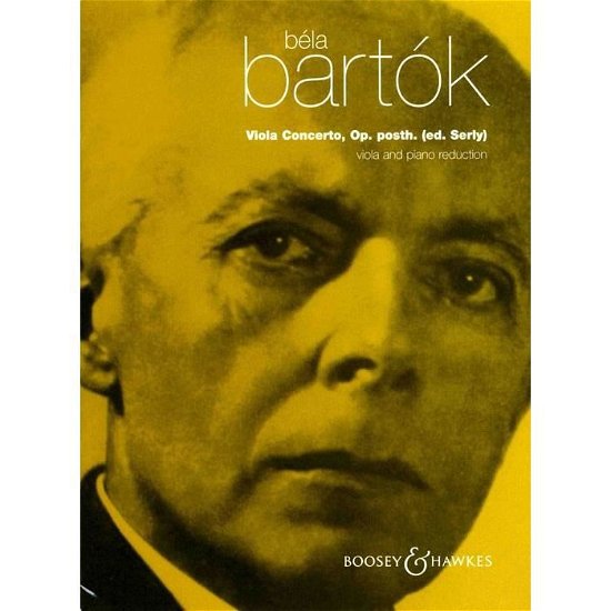 Cover for Bartok · Violakonzert,KA+Solost.BH1100004 (Bog)