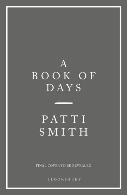 Cover for Ms Patti Smith · A Book of Days (Hardcover bog) (2022)