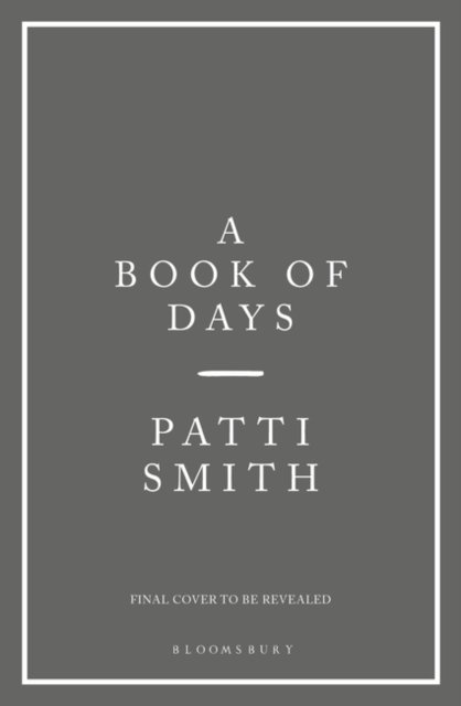 Cover for Ms Patti Smith · A Book of Days (Gebundenes Buch) (2022)