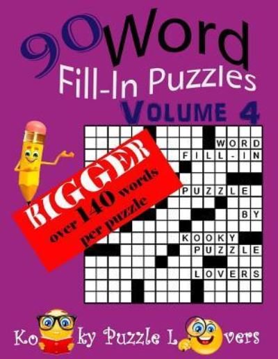 Cover for Kooky Puzzle Lovers · Word Fill-in Puzzles, Over 140 Words Per Puzzles (Pocketbok) (2016)