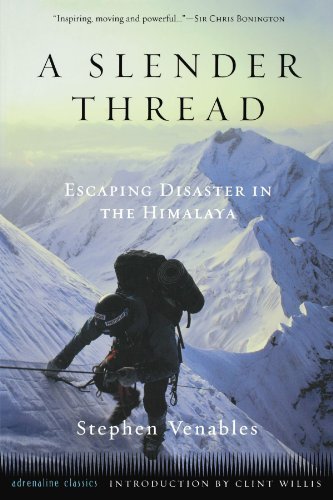 Cover for Stephen Venables · A Slender Thread: Escaping Disaster in the Himalaya - Adrenaline classics (Paperback Book) (2000)