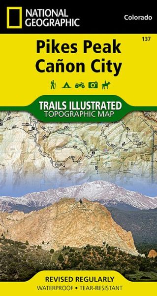 Cover for National Geographic Maps · Pikes Peak / Canon City: Trails Illustrated (Map) (2023)