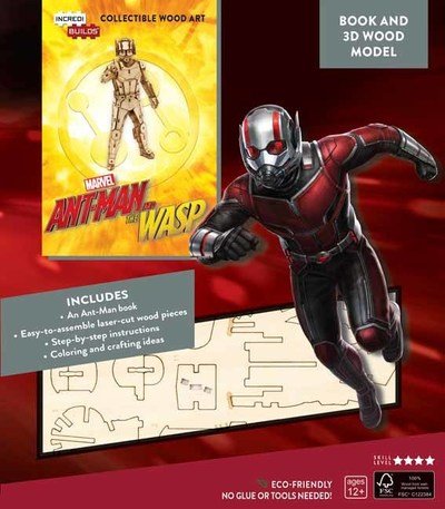 IncrediBuilds: Marvel: Ant-Man and the Wasp Book and 3D Wood Model - IncrediBuilds - Insight Editions - Kirjat - Insight Editions - 9781682981986 - perjantai 1. maaliskuuta 2019