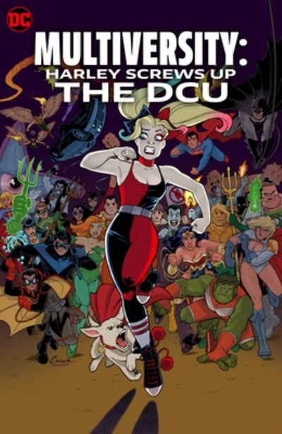 Cover for Frank Tieri · Multiversity: Harley Screws Up The DCU (Hardcover Book) (2023)