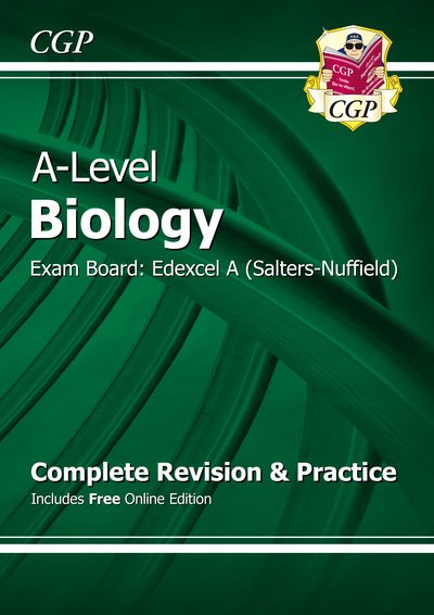 Cover for CGP Books · A-Level Biology: Edexcel A Year 1 &amp; 2 Complete Revision &amp; Practice with Online Edition (Bok) (2015)