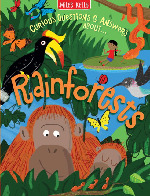 Cover for Miles Kelly · Rainforests - Curious Questions &amp; Answers about… (Pocketbok) (2025)