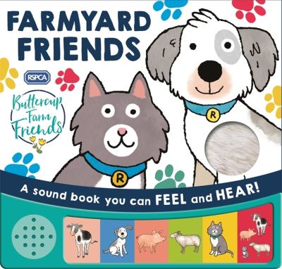 Cover for Igloo Books · RSPCA Buttercup Farm Friends: Farmyard Friends - Touch &amp; Feel Sounds (Board book) (2020)